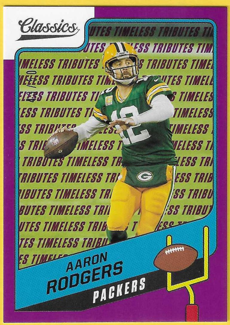 Aaron Rodgers [Timeless Tributes Purple] #38
