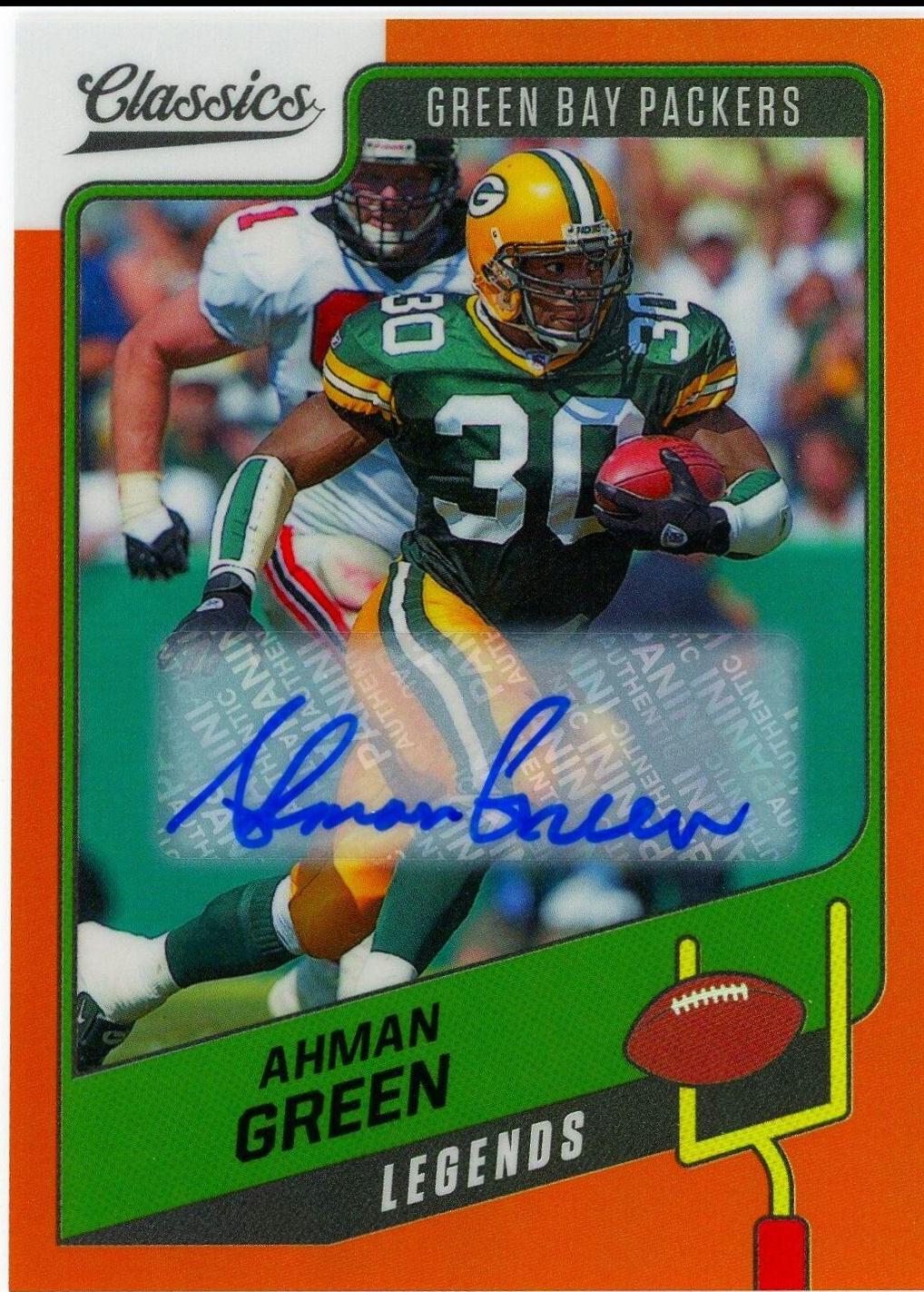 Ahman Green [Premium Edition Significant Signature Orange] #130