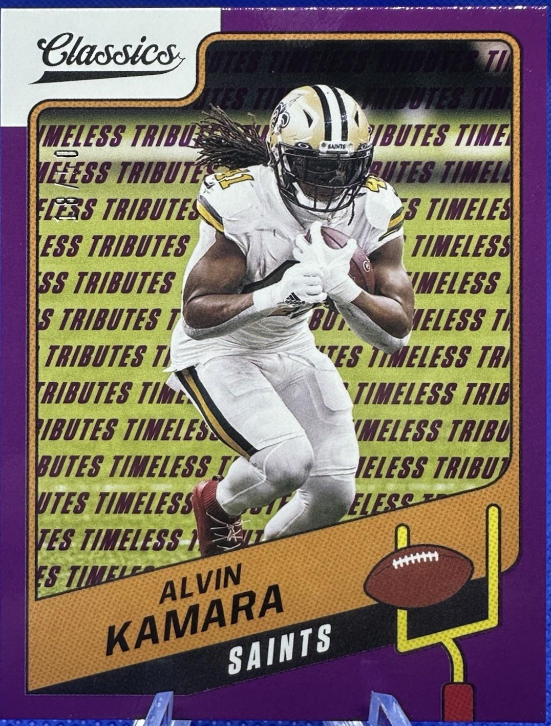 Alvin Kamara [H2 Premium Edition Timeless Tributes Purple] #13