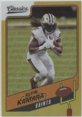 Alvin Kamara [Premium Edition Timeless Tributes Gold] #13
