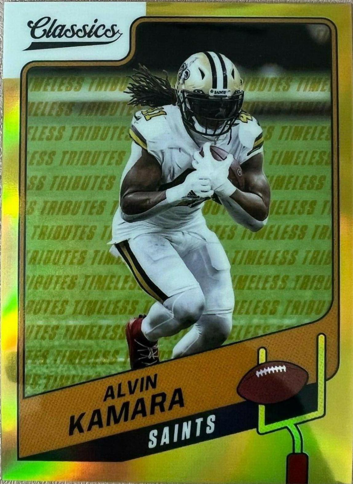 Alvin Kamara [Timeless Tributes Gold] #13