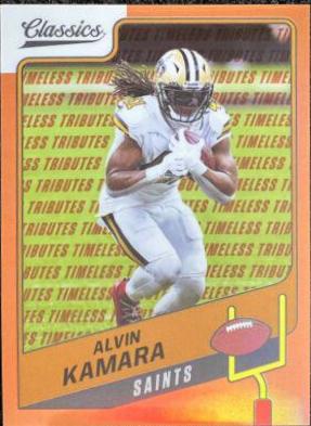 Alvin Kamara [Timeless Tributes Orange] #13
