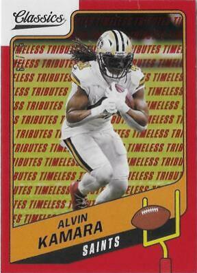 Alvin Kamara [Timeless Tributes Red] #13