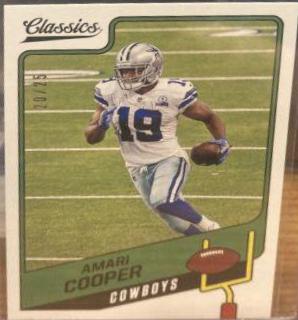 Amari Cooper [Blank Back] #51