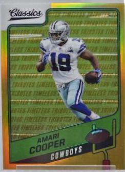 Amari Cooper [Premium Edition Timeless Tributes Gold] #51