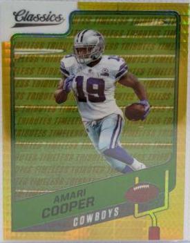 Amari Cooper [Timeless Tributes Gold] #51