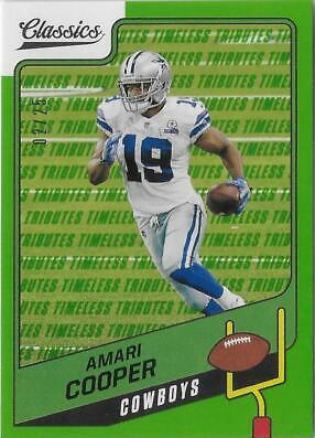 Amari Cooper [Timeless Tributes Green] #51