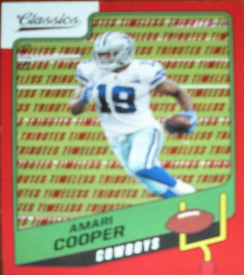 Amari Cooper [Timeless Tributes Red] #51
