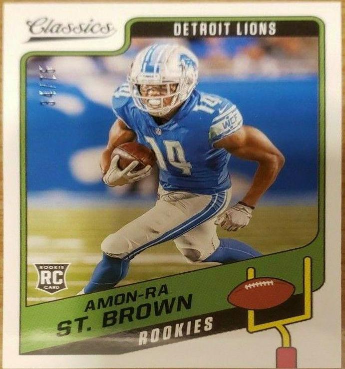 Amon Ra St. Brown [Blue Back] #178