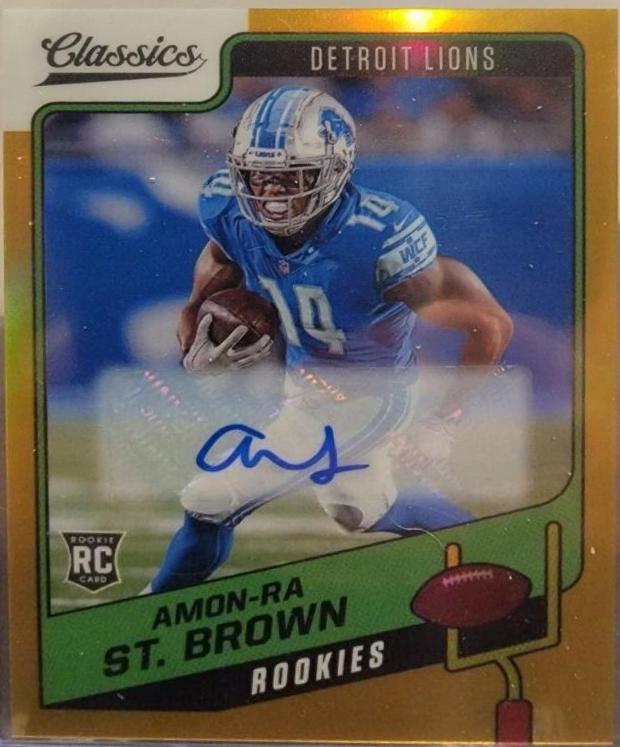 Amon Ra St. Brown [Premium Edition Significant Signature Gold] #178