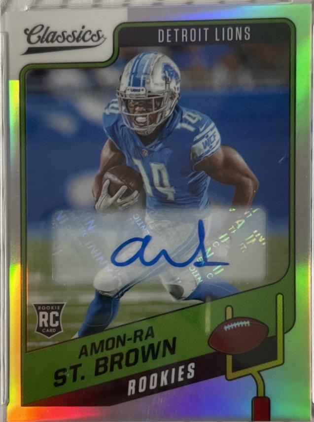 Amon Ra St. Brown [Premium Edition Significant Signature H2 Purple] #178