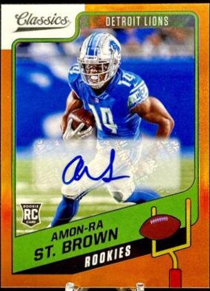 Amon Ra St. Brown [Premium Edition Significant Signature Orange] #178