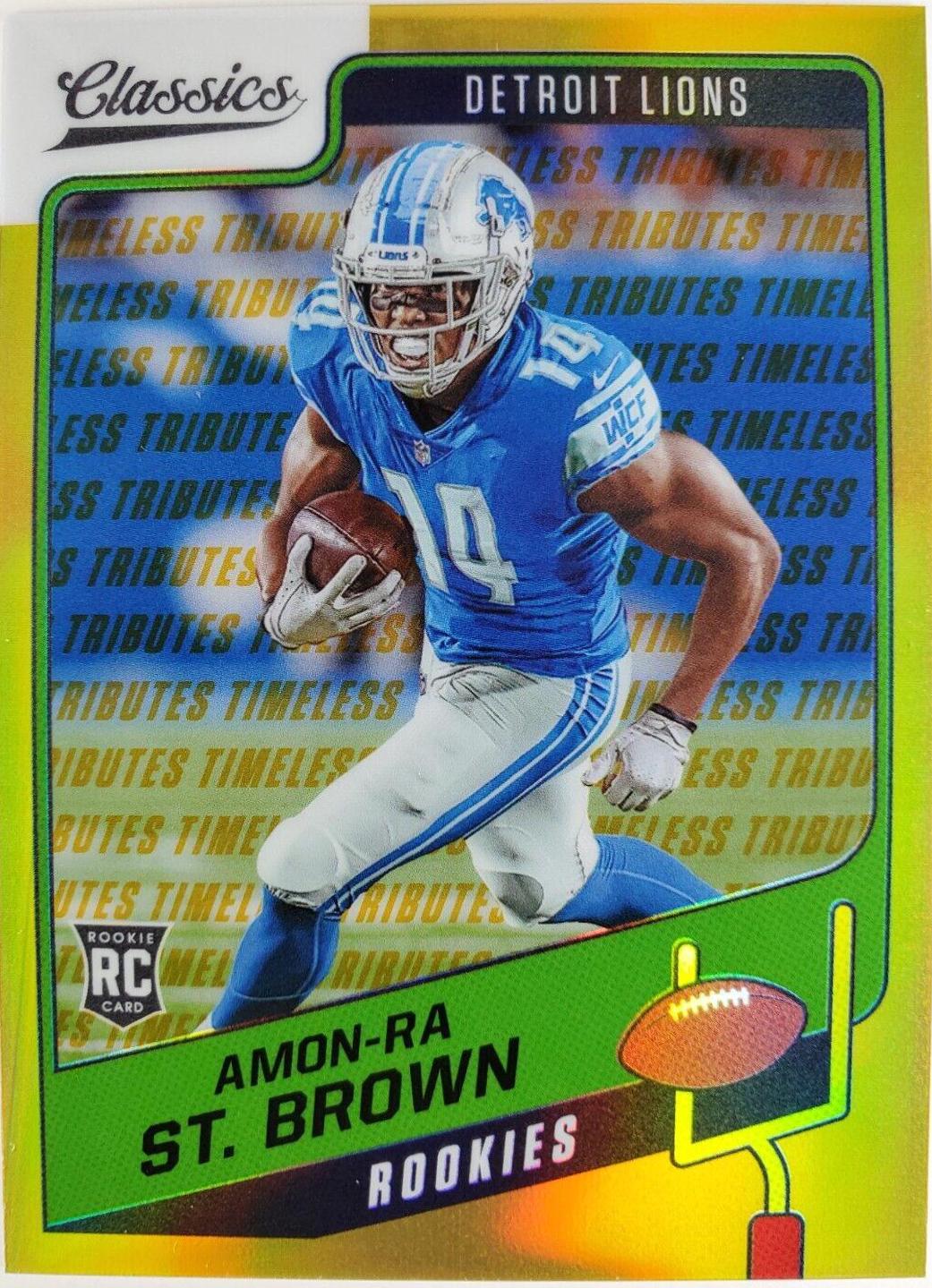 Amon Ra St. Brown [Premium Edition Timeless Tributes Gold] #178