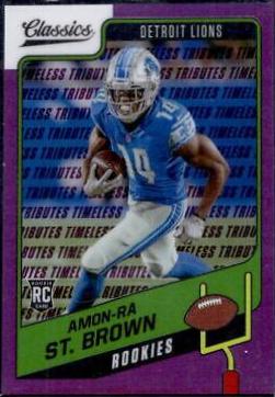 Amon Ra St. Brown [Premium Edition Timeless Tributes Purple] #178