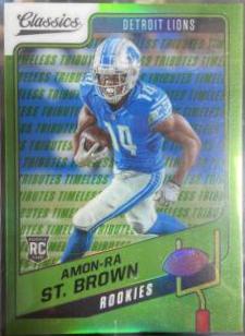 Amon Ra St. Brown [Timeless Tributes Green] #178