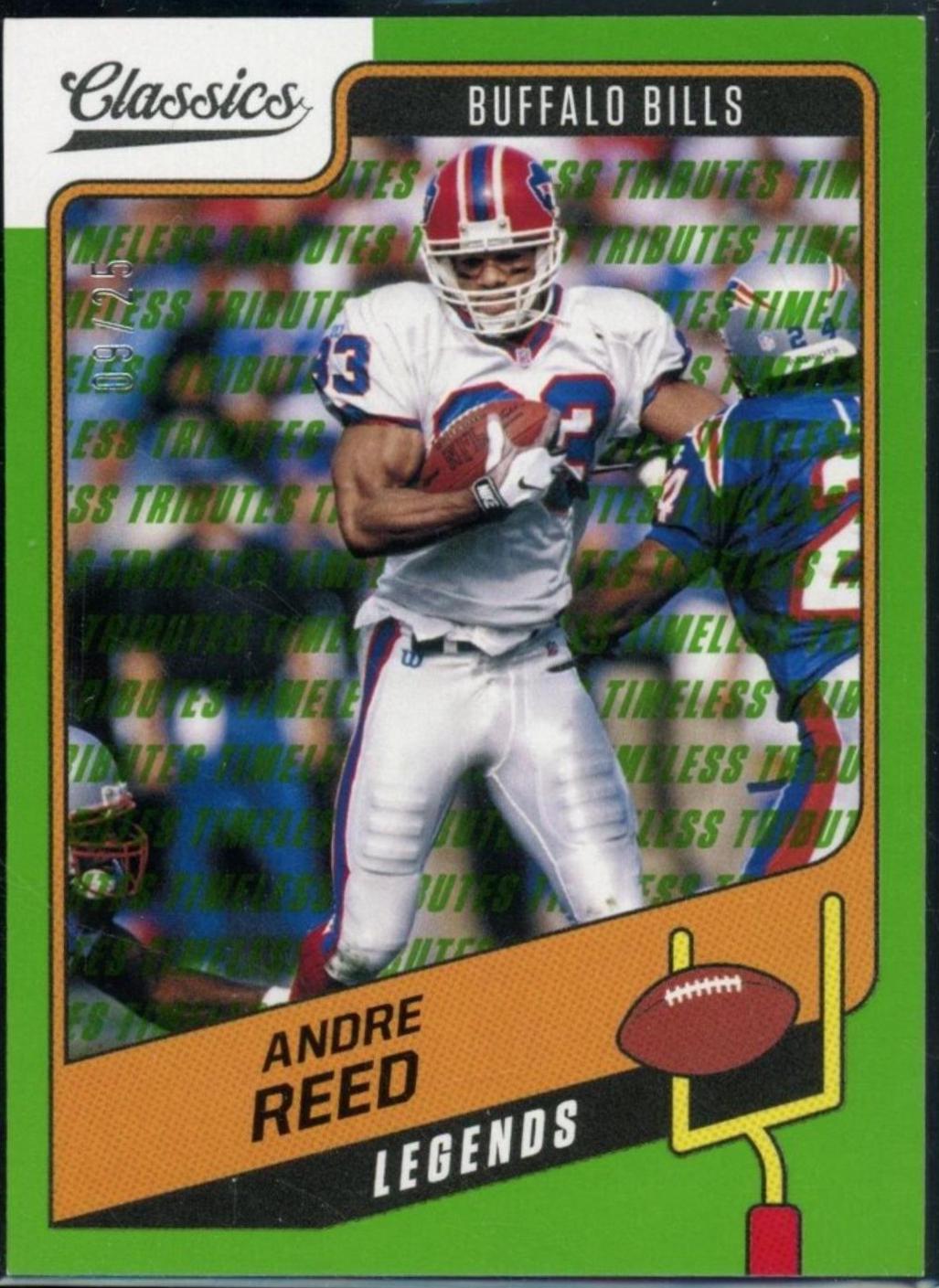 Andre Reed [H2 Premium Edition Timeless Tributes Green] #103
