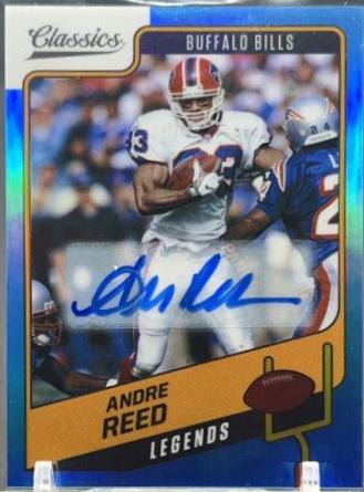 Andre Reed [Premium Edition Significant Signature Blue] #103