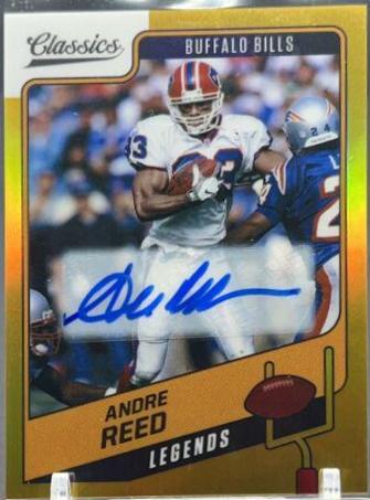 Andre Reed [Premium Edition Significant Signature Gold] #103