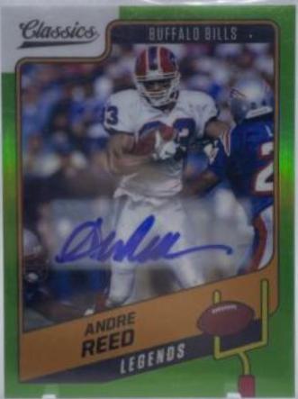 Andre Reed [Premium Edition Significant Signature Green] #103