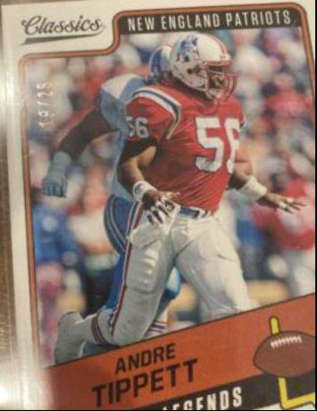 Andre Tippett [Blank Back] #142