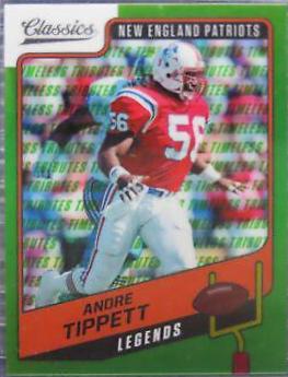 Andre Tippett [Premium Edition Timeless Tributes Green] #142