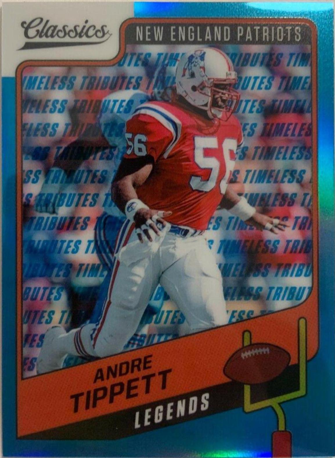 Andre Tippett [Timeless Tributes Blue] #142