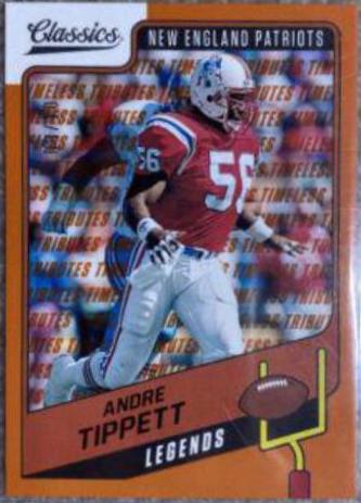 Andre Tippett [Timeless Tributes Orange] #142