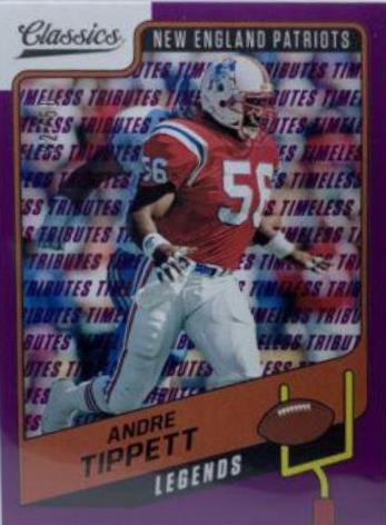 Andre Tippett [Timeless Tributes Purple] #142
