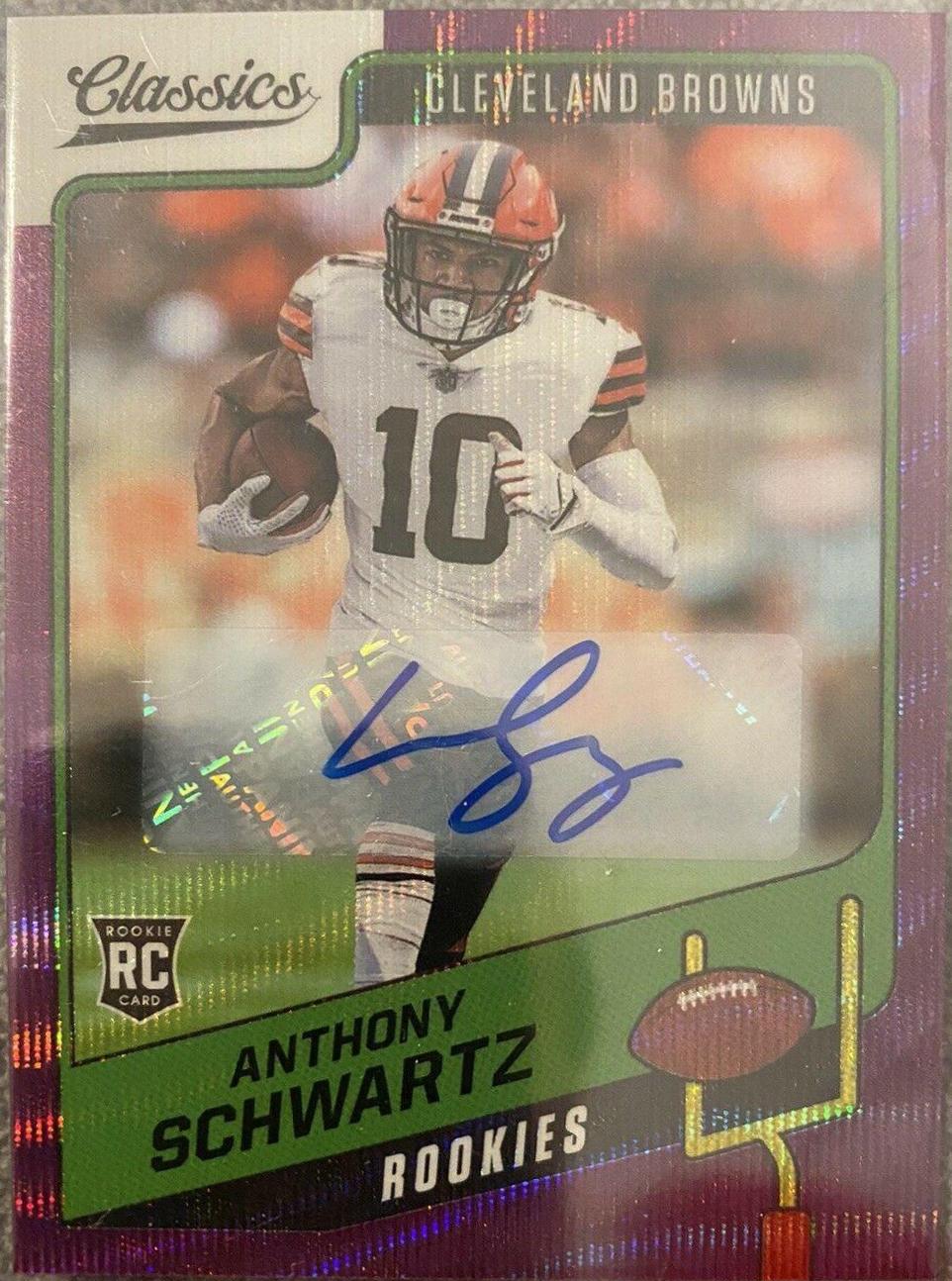 Anthony Schwartz [Premium Edition Significant Signature Purple] #181