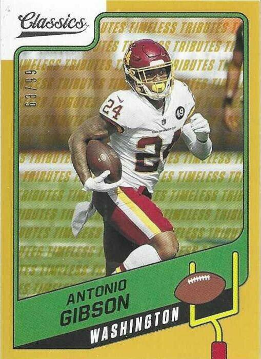 Antonio Gibson [Timeless Tributes Gold] #62