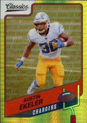 Austin Ekeler [H2 Premium Edition Timeless Tributes Gold] #100