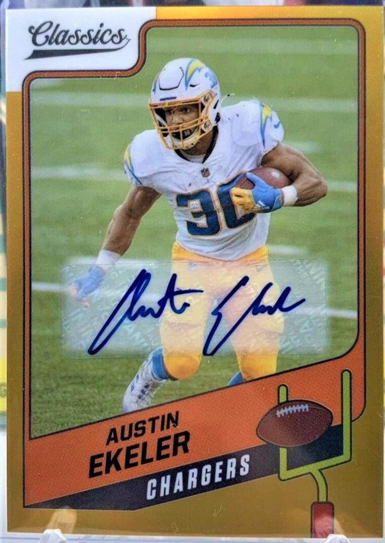 Austin Ekeler [Premium Edition Significant Signature Gold] #100