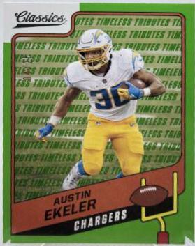 Austin Ekeler [Timeless Tributes Green] #100