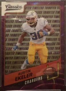 Austin Ekeler [Timeless Tributes Purple] #100
