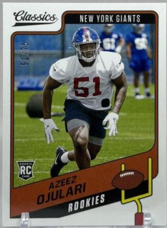 Azeez Ojulari [Blue Back] #198
