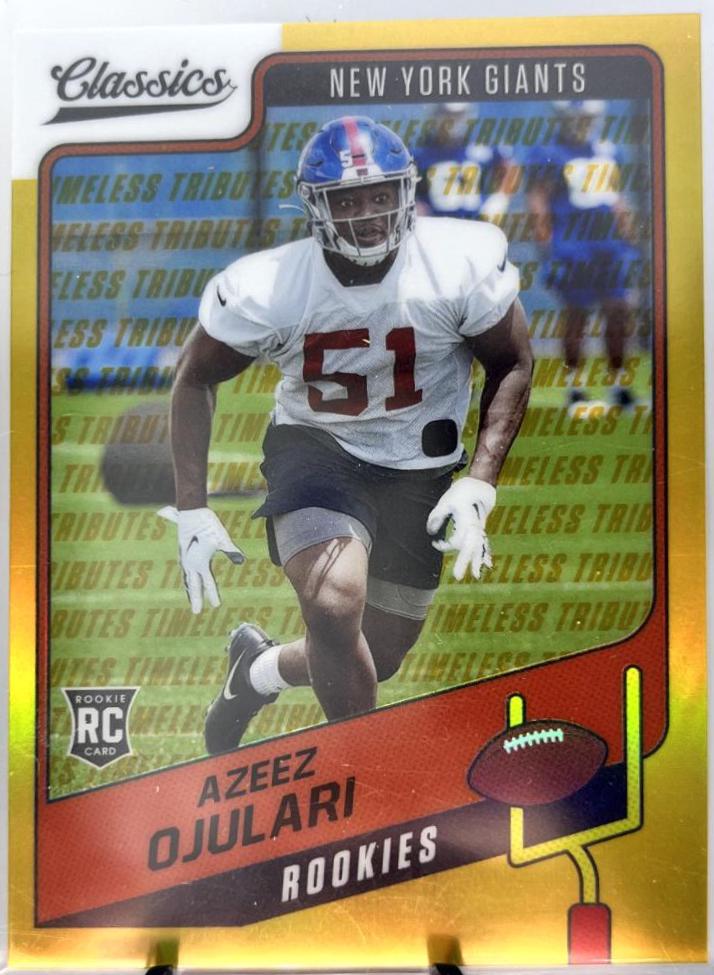 Azeez Ojulari [Premium Edition Timeless Tributes Gold] #198