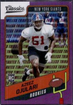 Azeez Ojulari [Premium Edition Timeless Tributes Purple] #198