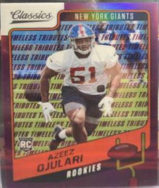 Azeez Ojulari [Timeless Tributes Purple] #198