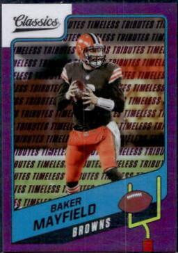 Baker Mayfield [Premium Edition Timeless Tributes Purple] #32