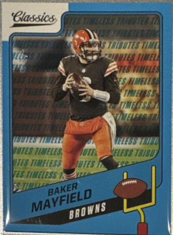 Baker Mayfield [Timeless Tributes Blue] #32