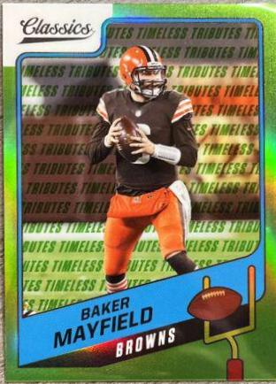 Baker Mayfield [Timeless Tributes Green] #32