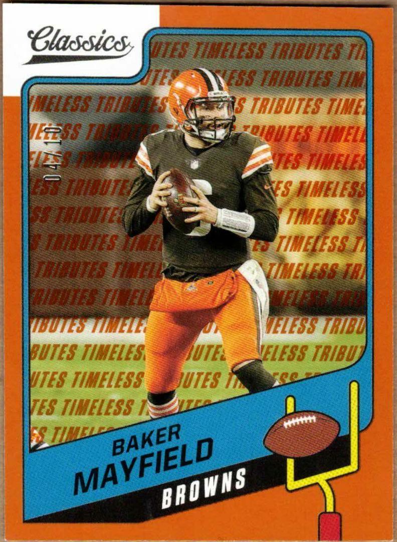 Baker Mayfield [Timeless Tributes Orange] #32