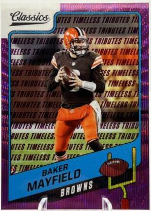 Baker Mayfield [Timeless Tributes Purple] #32