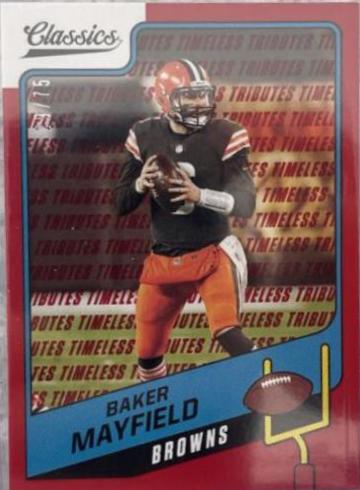 Baker Mayfield [Timeless Tributes Red] #32