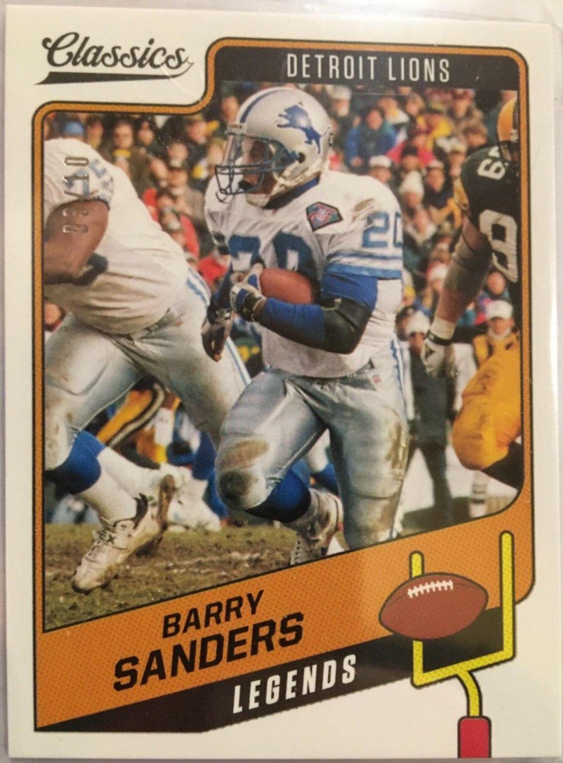 Barry Sanders [Glossy] #107