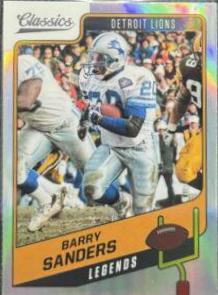 Barry Sanders [Premium Edition Silver] #107
