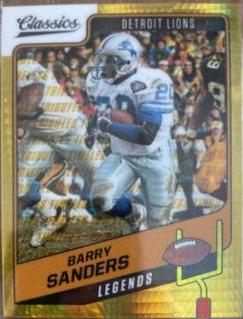 Barry Sanders [Premium Edition Timeless Tributes Gold] #107