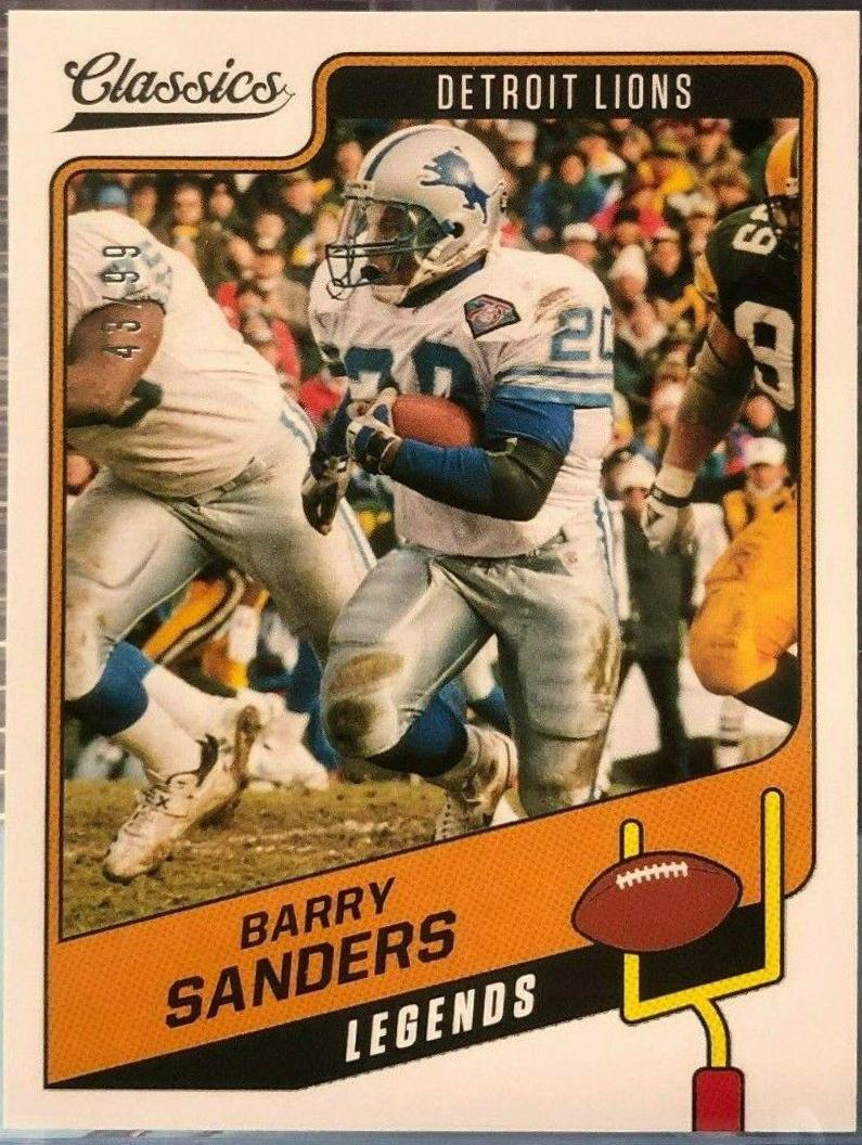 Barry Sanders [Red Back] #107