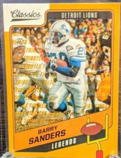 Barry Sanders [Timeless Tributes Gold] #107