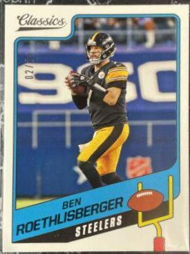 Ben Roethlisberger [Blank Back] #35
